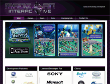 Tablet Screenshot of magellaninteractive.com